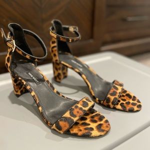 Nine west Leopard heels
